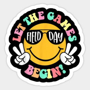 Field Day Let The Games Begin 2024 Kids Boys Girls Teachers Sticker